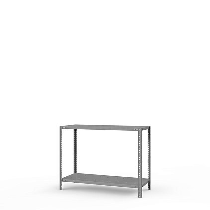 Стеллаж ТС Лайт 1000х1200х400, 2 полки перф.