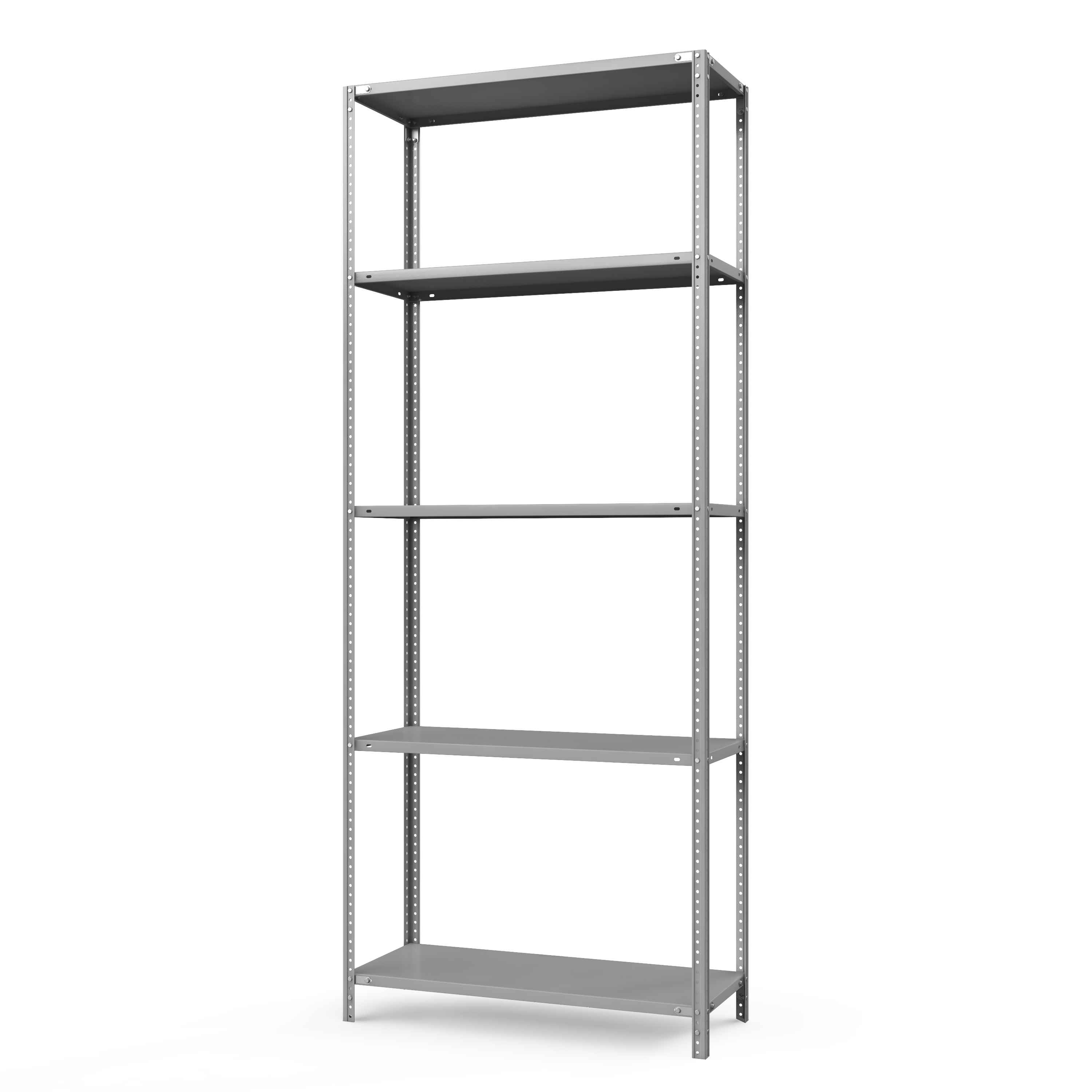 Стеллаж ТС Лайт 2500х1200х500, 5 полок