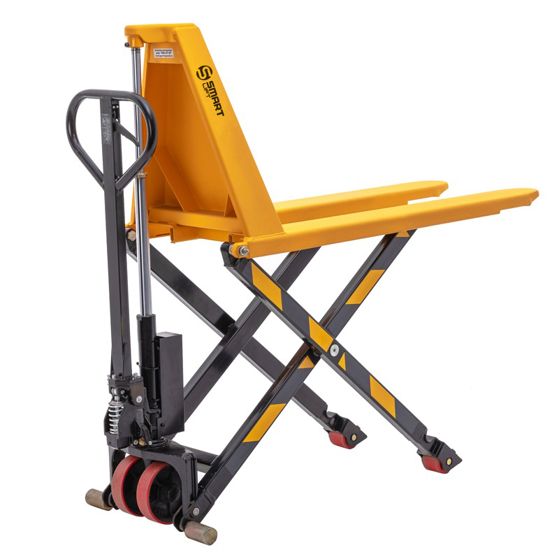 Гидравлическая тележка (рохля) SD-HL (HLT10, г/п 1000 кг, 1150x550 мм, высокоподъемная 800 мм) SMARTLIFT (SMART)