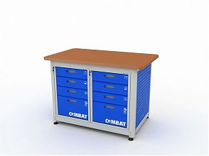 Верстак двухтумбовый COMBAT 2404.1310