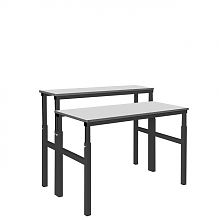 Стол рабочий двухуровневый СРД-1000