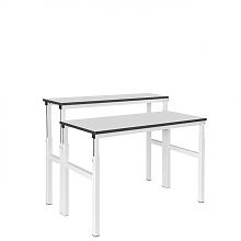 Стол рабочий двухуровневый СРД-1000