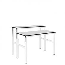 Стол рабочий двухуровневый СРД-1000