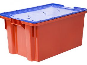 Ящик 600х400х300 Safe PRO сплошной с крышкой