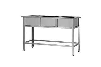 Ванна моечная ВМСр - 600/3 Retail, 3 отв. д/смесит.