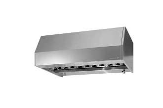 Зонт вытяжной закрытый ЗВЗб - 600x1000x400 Base, пристенный