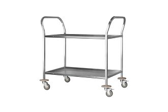 Тележка для сервировки ТДСп - 900x600x860 Profi Inox, 3 уровня