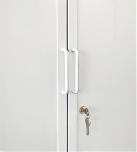 Стеллаж-шкаф СТ-200 с сплошными дверьми 2500х1030х400, 5 полок