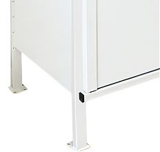 Стеллаж-шкаф СТ-200 с сплошными дверьми 2500х1030х400, 5 полок