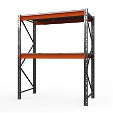 Стеллаж металлический Оптима, 2000x2500x785 мм. Ярусы: 2 шт. метал