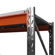 Стеллаж металлический Оптима, 3000x1530x785 мм. Ярусы: 5 шт. метал