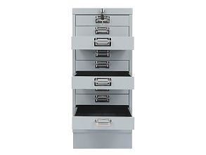Многоящичный шкаф ПРАКТИК MDC-A4/650/10