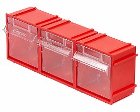 Короб откидной F-105-1-К3, 320х71х112мм, комплект 3 штуки