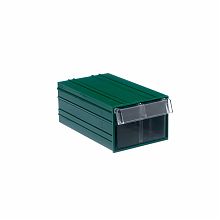 Пластиковый короб С-2-зеленый-прозрачный 250х140х100 мм