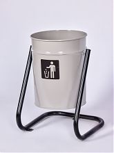 Урна для мусора уличная, с креплением в асфальт