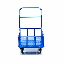 Тележка платформенная КПБ-300-200-К, с бортом, 600х900 мм