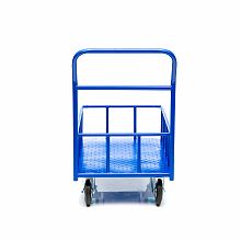 Тележка платформенная КПБ-300-200-К, с бортом, 600х900 мм