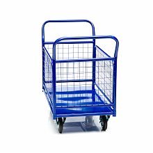 Тележка платформенная КПО-300С-150-И , с бортами, 600х1000мм