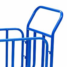 Тележка платформенная КПО-300Т-160-К , с бортами, 600х1000мм