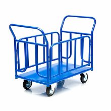 Тележка платформенная КПО-300Т-160-К , с бортами, 600х1000мм