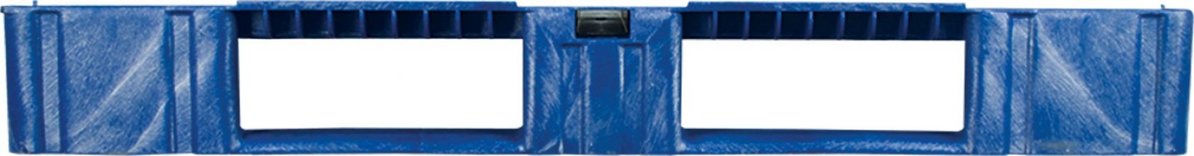 Паллет 1200x800х150 сплошной, на 3-х полозьях (TR 1208-1)