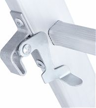 Лестница алюминиевая двухсекционная многофункциональная NV2220.17