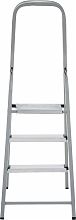 Стремянка стальная с алюминиевыми ступенями NV1130.3