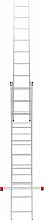 Лестница алюминиевая многофункциональная трехсекционная NV2230.12