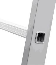 Лестница-трансформер алюминиевая, ширина 400 мм NV1322.3