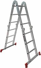 Лестница-трансформер алюминиевая, ширина 400 мм NV2322.3