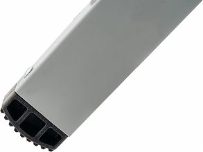 Стремянка двухсторонняя стальная с алюминиевыми ступенями NV1140.5