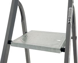 Стремянка стальная с алюминиевыми ступенями NV1130.9