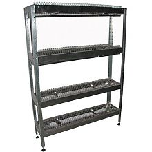 Ванна моечная двухсекционная сварная ВМС 1000x600x860 (полка с отверствием под смеситель)