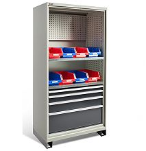 Шкаф ВС-055 с дверьми окнами (без наполнения)