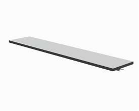 Нижняя полка для оборудования 1800х300 мм ESD (RAL7035)