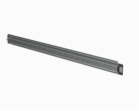 Рельс алюминиевый 1800 мм для крепления лотков (RAL7012)