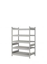 Стеллаж СТ-023 полочный 1800x1200x800 5 яруса цинк