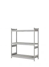 Стеллаж СТ-023 полочный 1800x1500x600 3 яруса окрашен