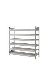 Стеллаж СТ-023 полочный 1800x1800x600 6 яруса цинк