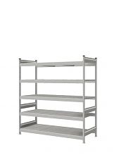 Стеллаж СТ-023 полочный 2000x1800x800 5 яруса цинк