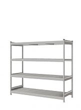 Стеллаж СТ-023 полочный 2000x2100x800 4 яруса окрашен