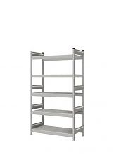 Стеллаж СТ-023 полочный 2200x1200x600 5 яруса цинк