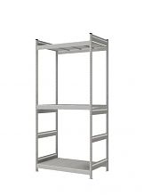Стеллаж СТ-023 полочный 2700x1200x800 3 яруса окрашен