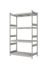 Стеллаж СТ-023 полочный 2700x1500x800 4 яруса цинк