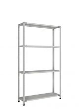 Стеллаж СТ-011 полочный 1800x1000x300 4 яруса, нагрузка на полку 100