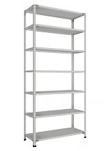 Стеллаж СТ-011 полочный 2200x1000x400 7 ярусов, нагрузка на полку 200