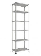 Стеллаж СТ-011 полочный 2200x700x400 6 ярусов, нагрузка на полку 100