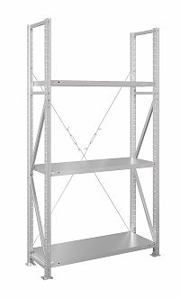 Стеллаж MS U 300x70x30/3 (Нагрузка на полку 300, сплошная)