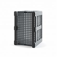 Пластиковый контейнер IBOX 1200х800 (перфорированный, на полозьях)