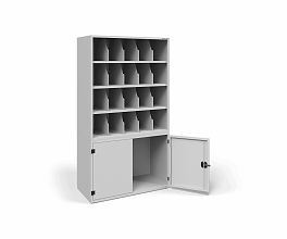 Шкаф открытый для 20 противогазов ШО-20я